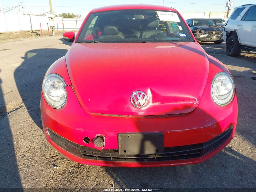 2012 Volkswagen Beetle 2.5L VIN: 3VWJP7AT3CM631521 Lot: 43934029