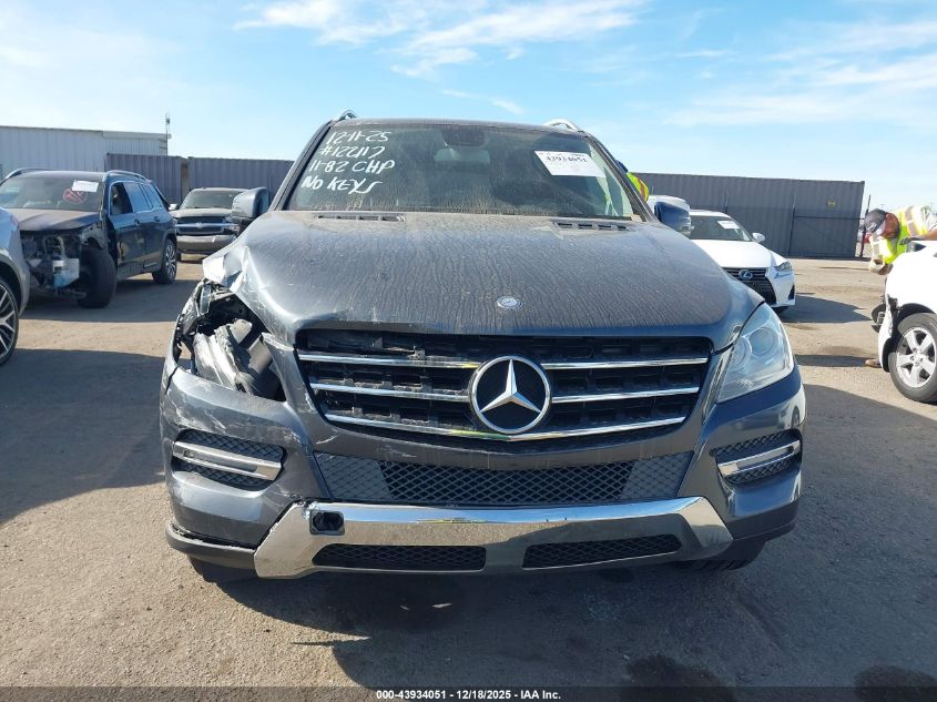 2012 Mercedes-Benz Ml 350 4Matic VIN: 4JGDA5HB9CA033686 Lot: 43934051