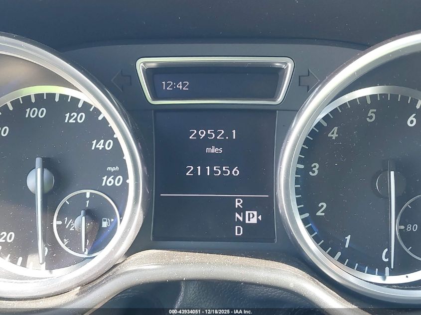 2012 Mercedes-Benz Ml 350 4Matic VIN: 4JGDA5HB9CA033686 Lot: 43934051