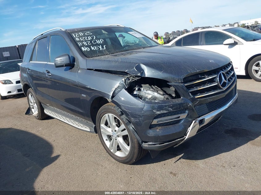 2012 Mercedes-Benz Ml 350 4Matic