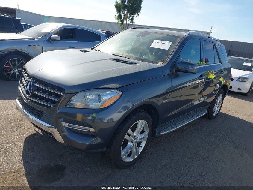 2012 Mercedes-Benz Ml 350 4Matic