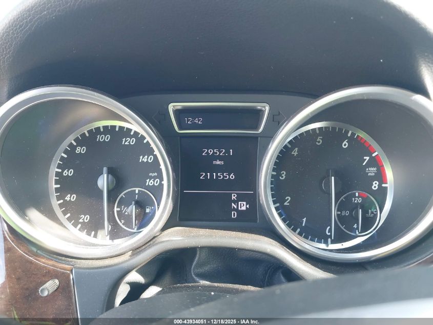 2012 Mercedes-Benz Ml 350 4Matic VIN: 4JGDA5HB9CA033686 Lot: 43934051