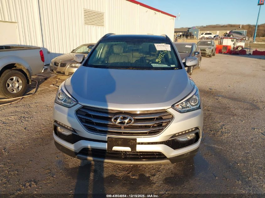 2018 Hyundai Santa Fe Sport 2.4L VIN: 5XYZU3LB7JG511856 Lot: 43934054