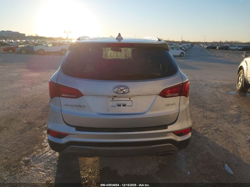 2018 Hyundai Santa Fe Sport 2.4L VIN: 5XYZU3LB7JG511856 Lot: 43934054