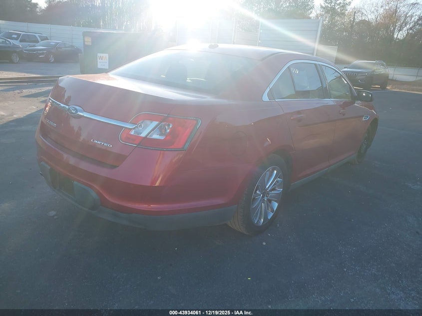 Vin: 1fahp2fw8bg132946, lot: 44429691, ford taurus limited 20114