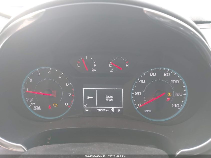 2017 Chevrolet Malibu 1Lt VIN: 1G1ZE5STXHF121102 Lot: 43934064