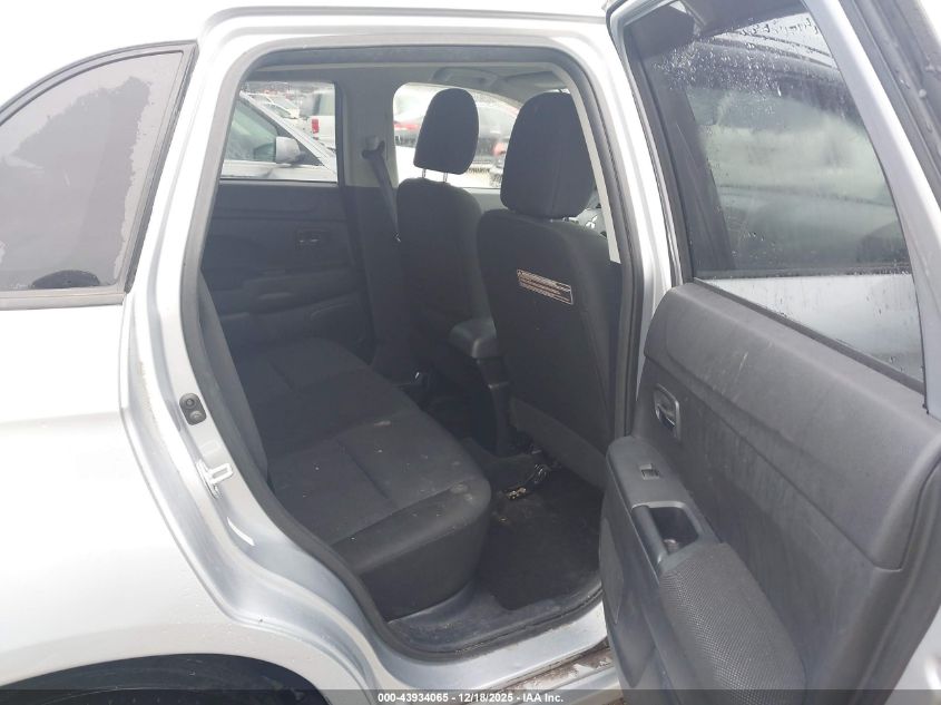 2011 Mitsubishi Outlander Sport Es VIN: JA4AP3AU2BZ022206 Lot: 43934065