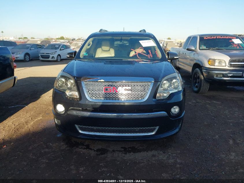 2012 GMC Acadia Denali VIN: 1GKKRTED5CJ315522 Lot: 43934081