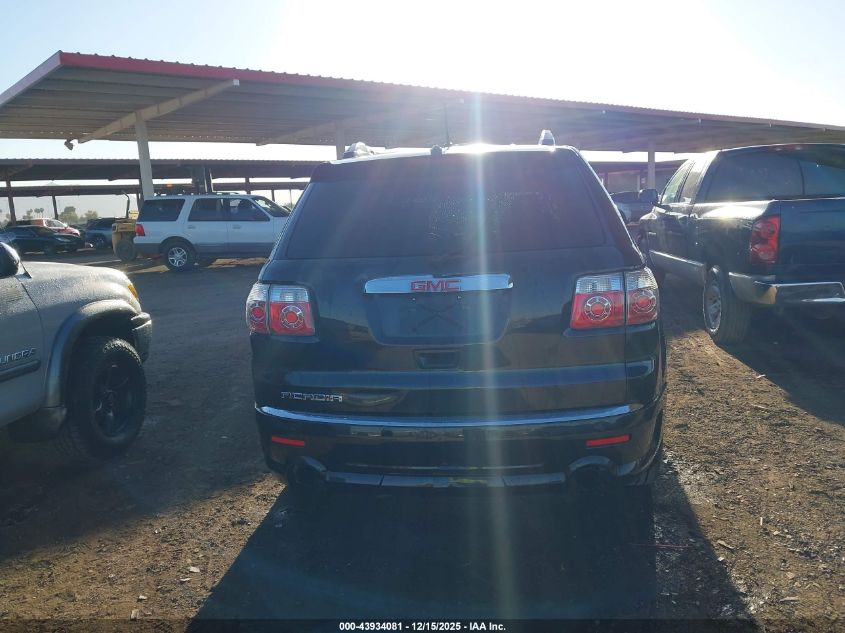 2012 GMC Acadia Denali VIN: 1GKKRTED5CJ315522 Lot: 43934081