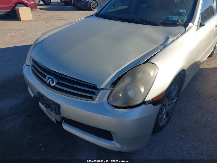 2005 Infiniti G35 VIN: JNKCV51E05M211400 Lot: 43934089