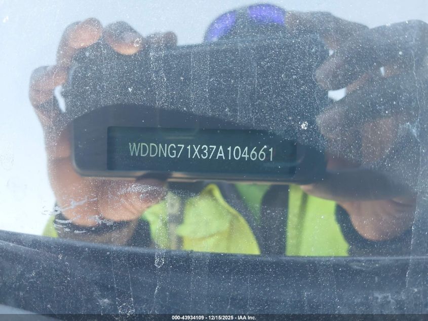 2007 Mercedes-Benz S 550 VIN: WDDNG71X37A104661 Lot: 43934109