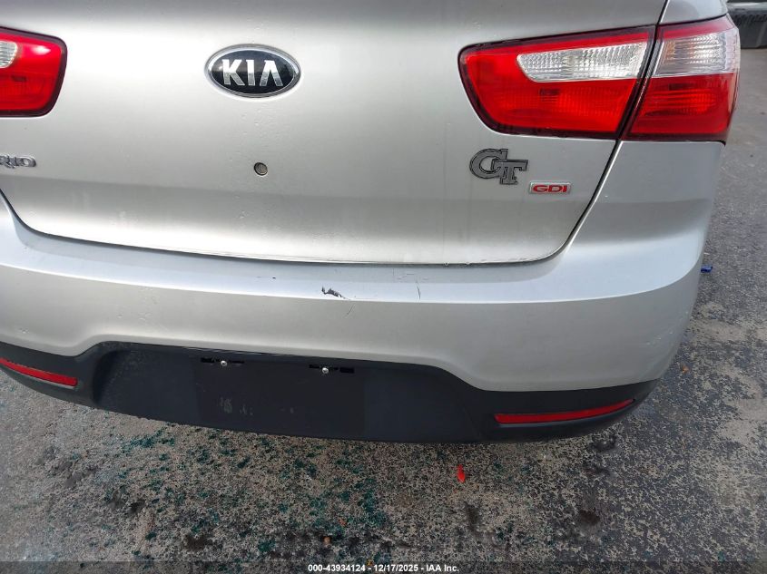 2015 Kia Rio Lx VIN: KNADM4A30F6520613 Lot: 43934124