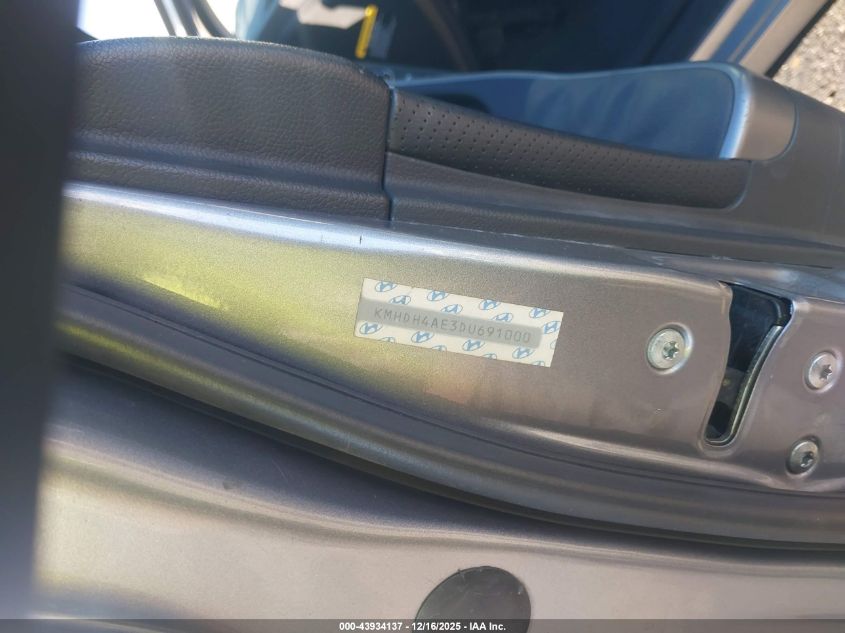 2013 Hyundai Elantra Limited VIN: KMHDH4AE3DU691000 Lot: 43934137