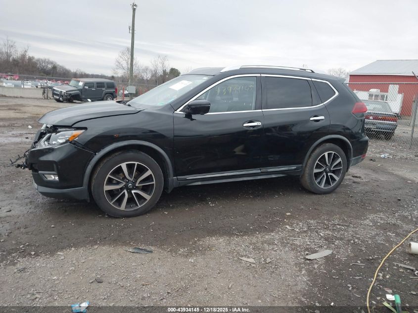 2018 Nissan Rogue Sl VIN: JN8AT2MV7JW329438 Lot: 43934145