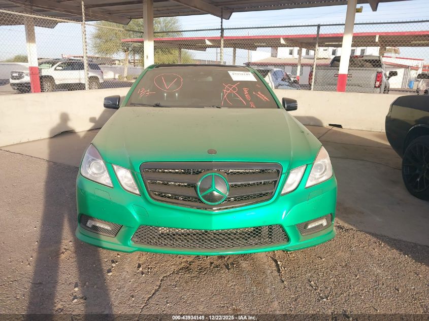 2011 Mercedes-Benz E 550 4Matic VIN: WDDHF9AB5BA489827 Lot: 43934149