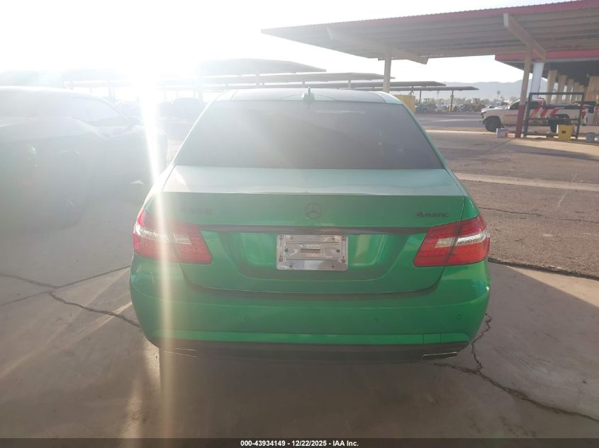 2011 Mercedes-Benz E 550 4Matic VIN: WDDHF9AB5BA489827 Lot: 43934149