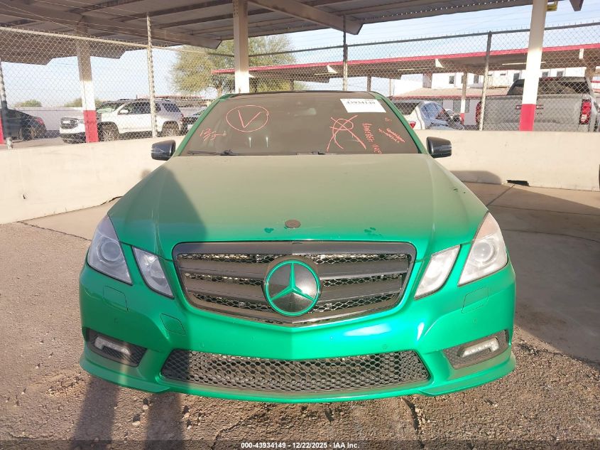 2011 Mercedes-Benz E 550 4Matic VIN: WDDHF9AB5BA489827 Lot: 43934149