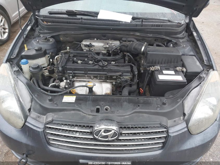 2008 Hyundai Accent Gls VIN: KMHCN46C68U232559 Lot: 43934150