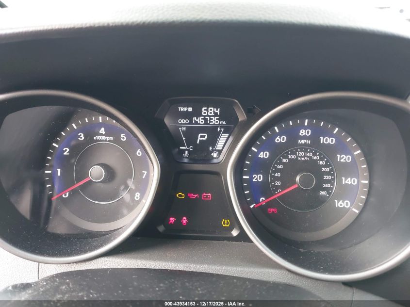 2013 Hyundai Elantra Gls/Limited VIN: 5NPDH4AE0DH202003 Lot: 43934153