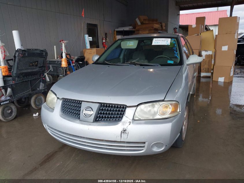 2006 Nissan Sentra 1.8S VIN: 3N1CB51D26L491269 Lot: 43934155