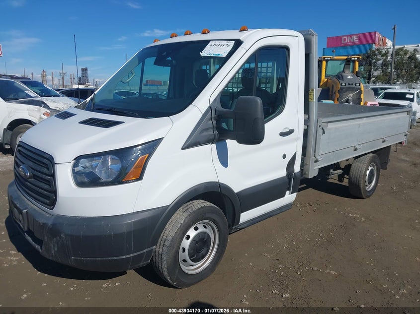 Vin: 1fdyr5zm5kka50293, lot: 44429800, ford transit-250 cab 20192