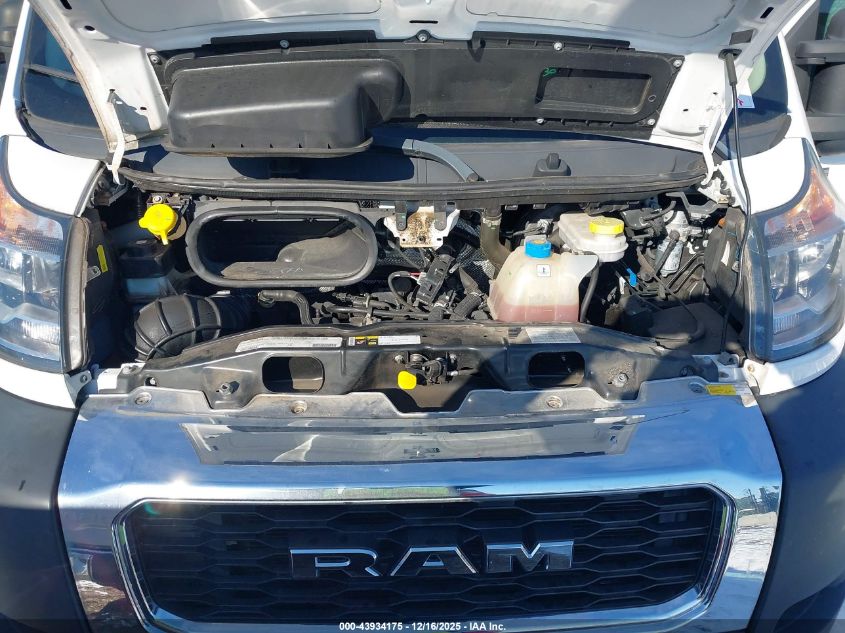 2019 Ram Promaster 2500 Window Van High Roof 159 Wb VIN: 3C6TRVPGXKE562802 Lot: 43934175