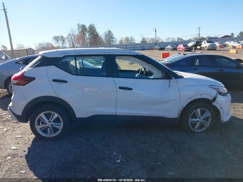 2022 Nissan Kicks S Xtronic Cvt VIN: 3N1CP5BV2NL521877 Lot: 43934176
