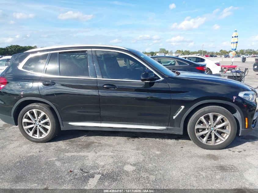 2019 BMW X3 Sdrive30I VIN: 5UXTR7C59KLE88290 Lot: 43934197