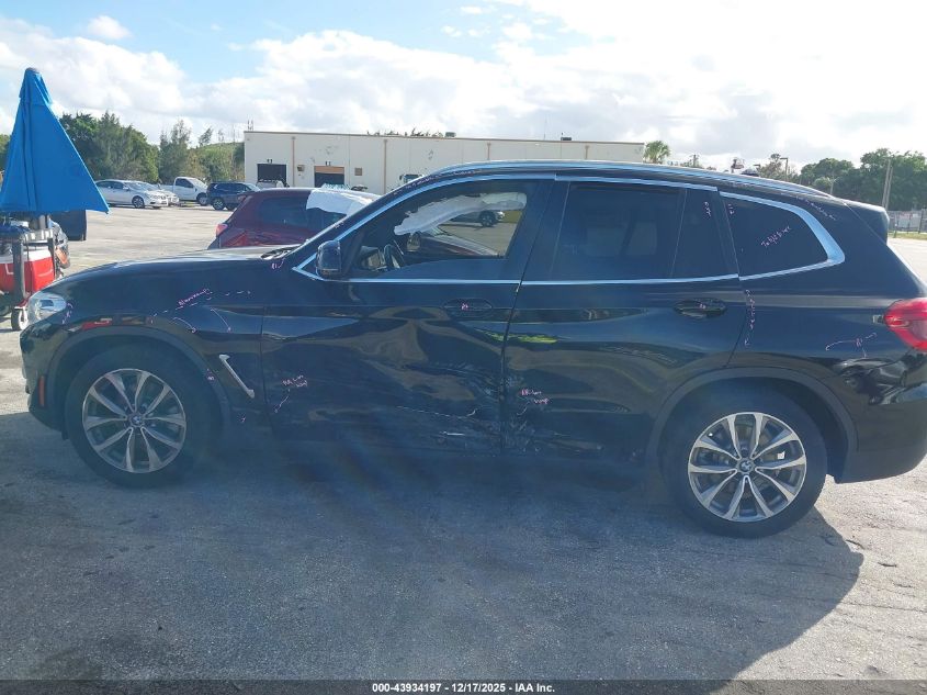 2019 BMW X3 Sdrive30I VIN: 5UXTR7C59KLE88290 Lot: 43934197