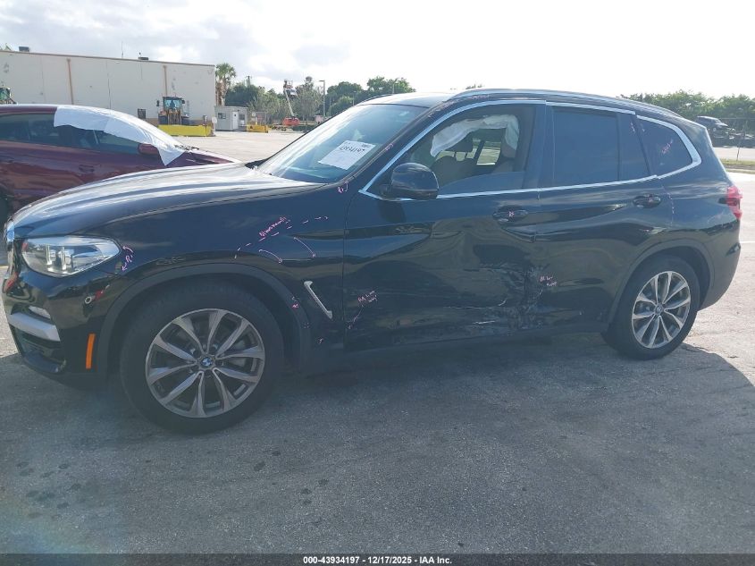 2019 BMW X3 Sdrive30I VIN: 5UXTR7C59KLE88290 Lot: 43934197