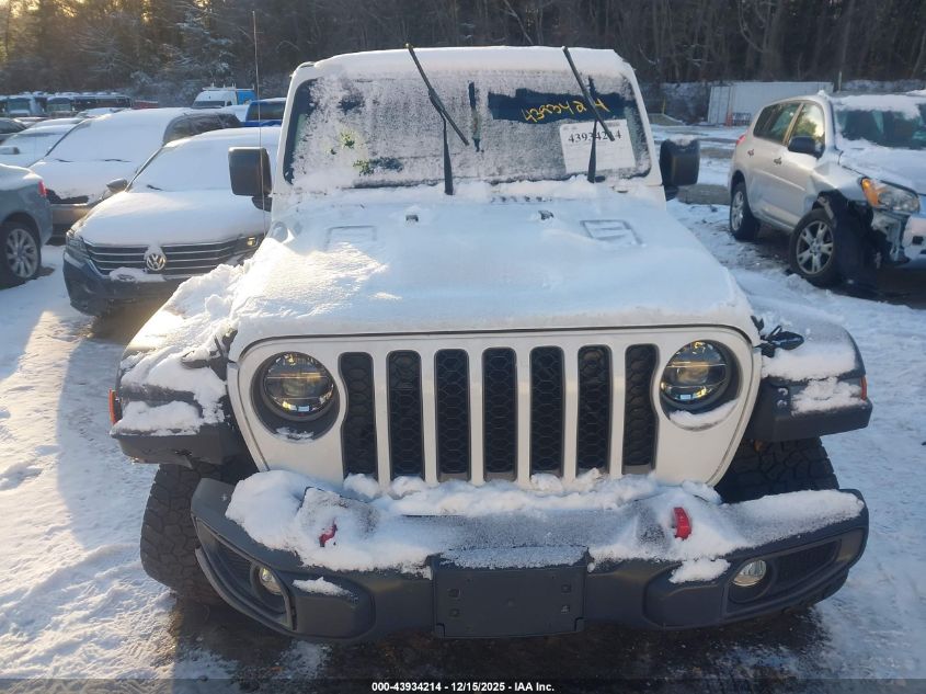 2022 Jeep Gladiator Rubicon 4X4 VIN: 1C6JJTBGXNL141796 Lot: 43934214
