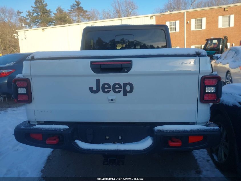 2022 Jeep Gladiator Rubicon 4X4 VIN: 1C6JJTBGXNL141796 Lot: 43934214