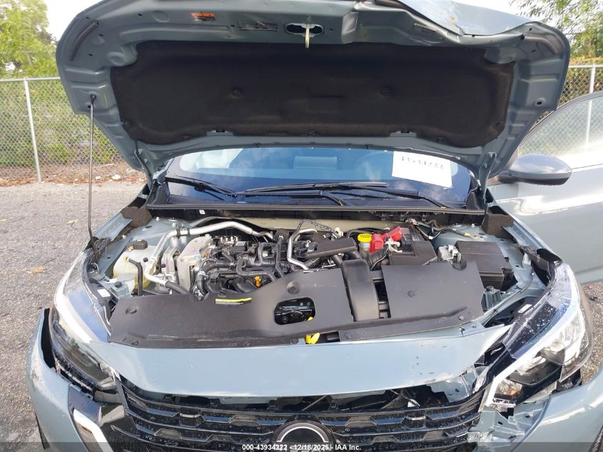 2025 Nissan Sentra Sv VIN: 3N1AB8CV8SY407354 Lot: 43934222