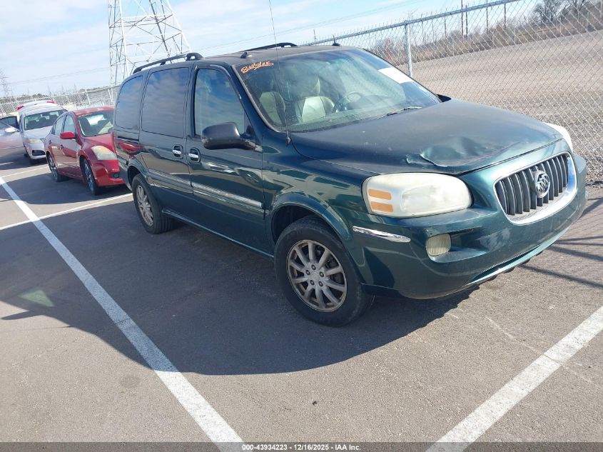 2005 Buick Terraza Cx VIN: 5GADV23L05D230076 Lot: 43934223