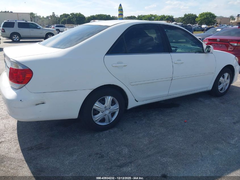 2006 Toyota Camry Le VIN: 4T1BE32K66U724010 Lot: 43934232