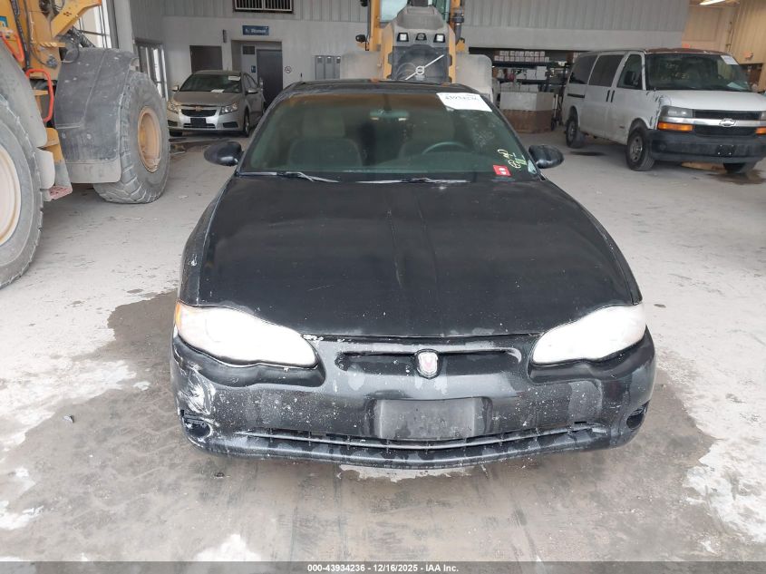 2003 Chevrolet Monte Carlo Ls VIN: 2G1WW12E539417155 Lot: 43934236