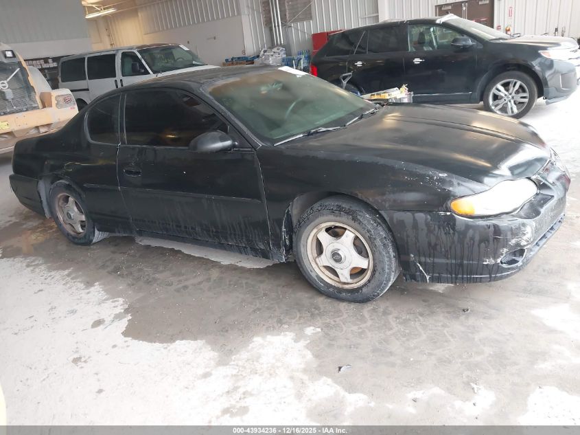 2003 Chevrolet Monte Carlo Ls VIN: 2G1WW12E539417155 Lot: 43934236