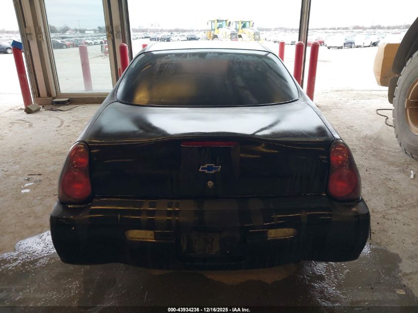 2003 Chevrolet Monte Carlo Ls VIN: 2G1WW12E539417155 Lot: 43934236