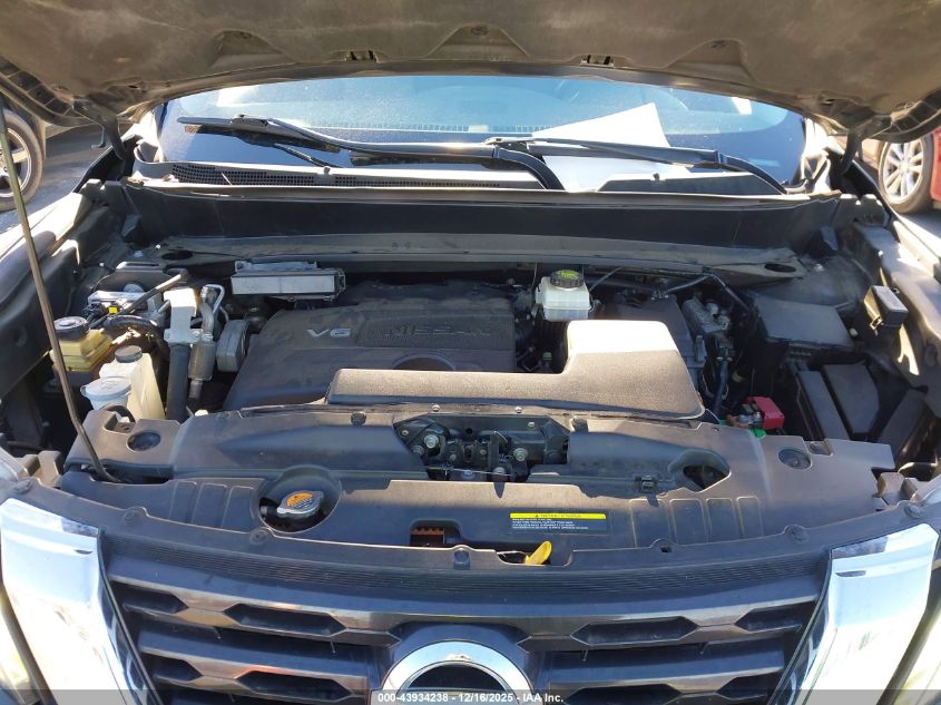 2018 Nissan Pathfinder Sv VIN: 5N1DR2MN7JC635219 Lot: 43934238