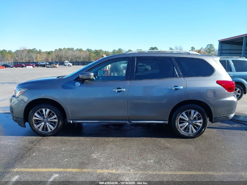 2018 Nissan Pathfinder Sv VIN: 5N1DR2MN7JC635219 Lot: 43934238