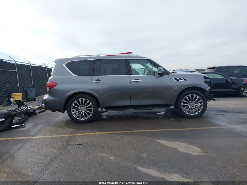 2017 Infiniti Qx80 VIN: JN8AZ2NC5H9430580 Lot: 43934243