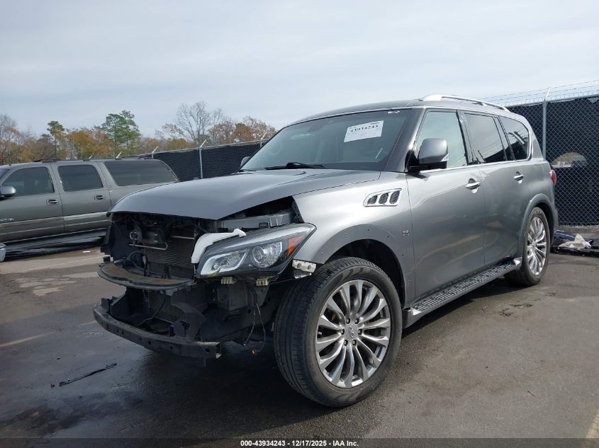 2017 Infiniti Qx80 VIN: JN8AZ2NC5H9430580 Lot: 43934243