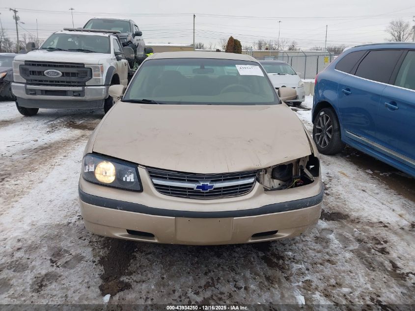 2000 Chevrolet Impala VIN: 2G1WF52E2Y9266645 Lot: 43934250