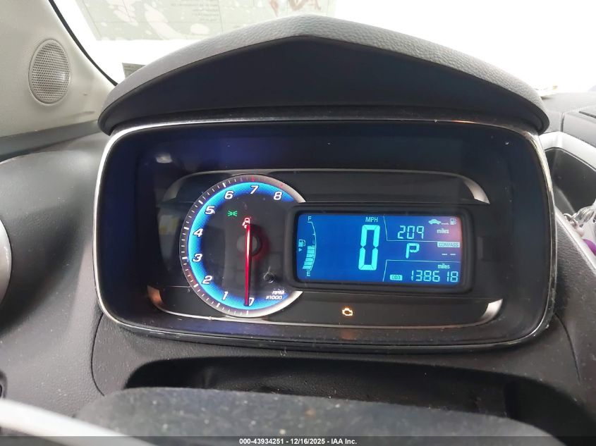 2016 Chevrolet Trax 1Ls VIN: KL7CJKSB1GB760082 Lot: 43934251