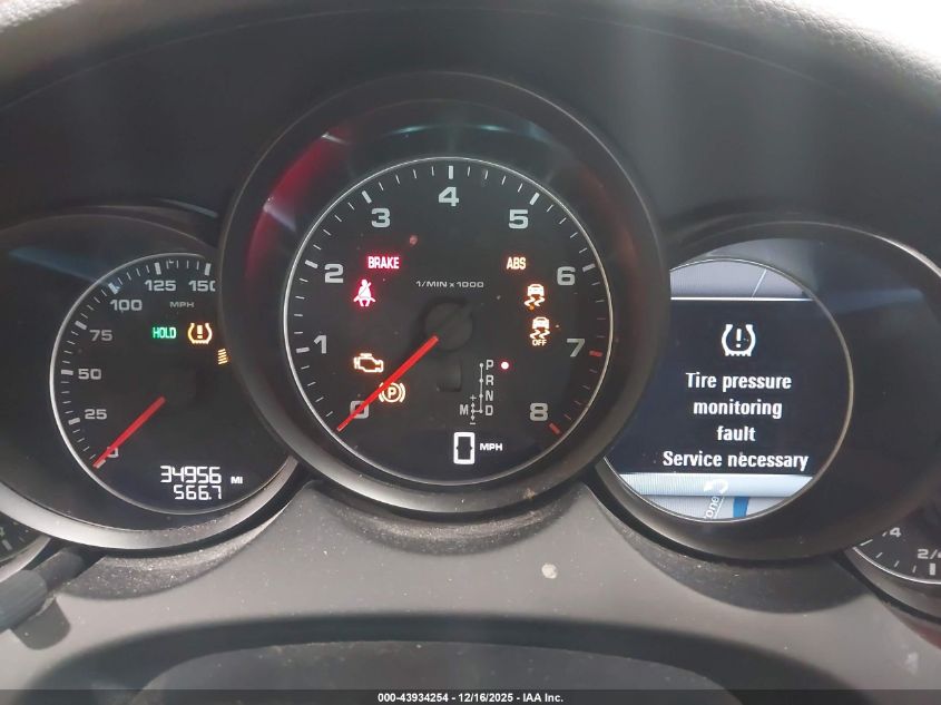 2016 Porsche Cayenne VIN: WP1AA2A25GLA02461 Lot: 43934254