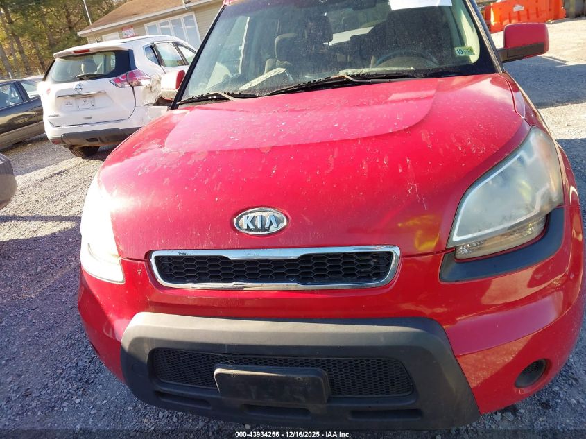 2011 Kia Soul + VIN: KNDJT2A24B7275453 Lot: 43934256