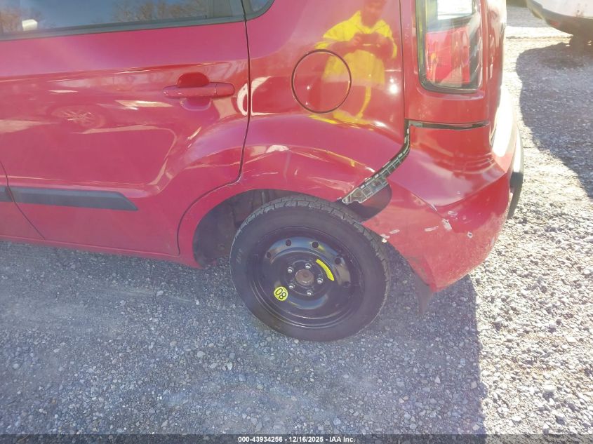 2011 Kia Soul + VIN: KNDJT2A24B7275453 Lot: 43934256