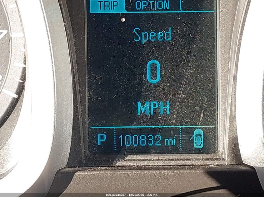 2013 Chevrolet Equinox 1Lt VIN: 2GNALDEK7D6265824 Lot: 43934257