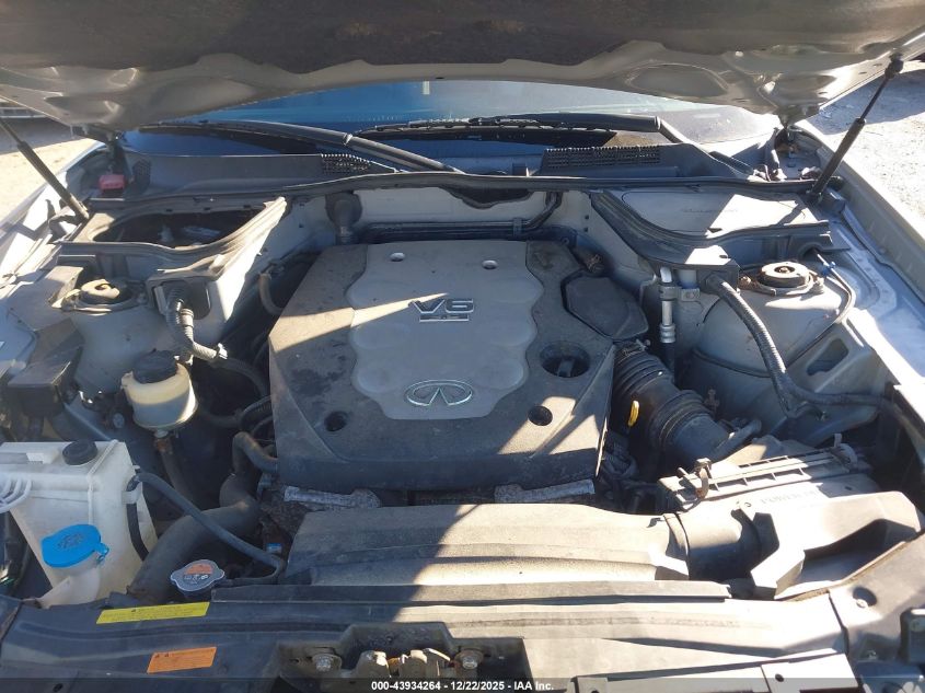 2008 Infiniti Fx35 VIN: JNRAS08W38X204382 Lot: 43934264