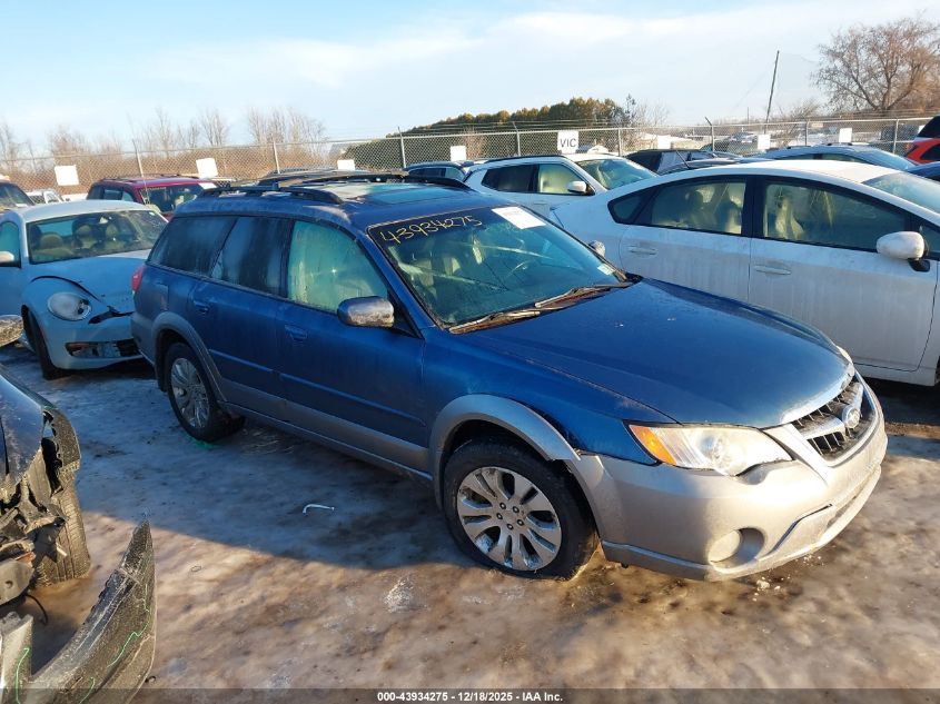 2009 Subaru Outback 2.5I Limited VIN: 4S4BP66C597345954 Lot: 43934275
